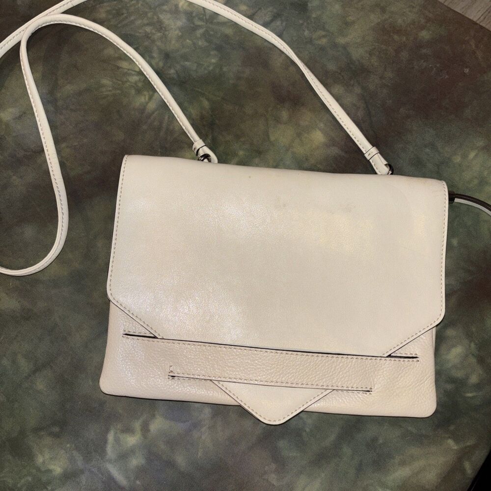 Banana Republic Women's Leather Envelope Purse Shoulder Bag